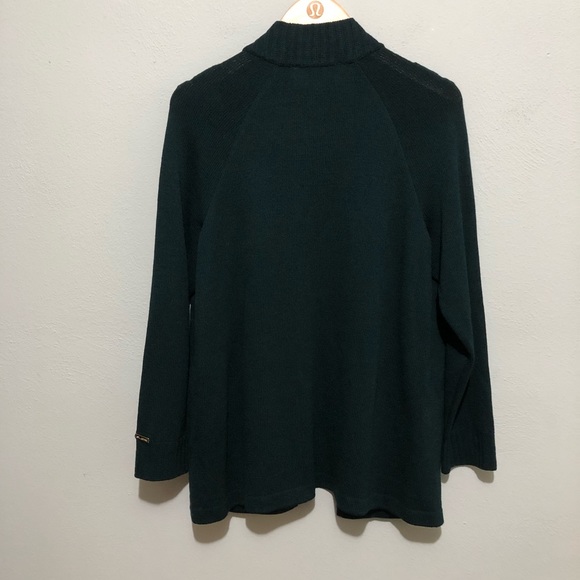 ⭐️St.John Sport Zip Up Jacket Green⭐️ - Picture 3 of 11